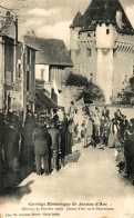 NEVERS CORTEGE HISTORIQUE DE JEANNE D'ARC JEANNE D'ARC ET LE GOUVERNEUR OCTOBRE 1909 - Nevers