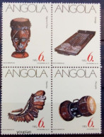 Angola 1991, Musical Instruments, MNH S/S - Angola