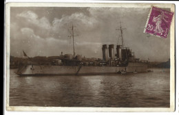 Bateau -  Marine De Guerre  Contre Torpilleur Brestois - Brest - Warships