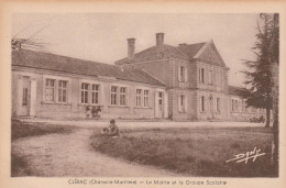 ENVIRONS DE MONTGUYON CLERAC LA MAIRIE ET LE GROUPE SCOLAIRE TBE - Altri & Non Classificati