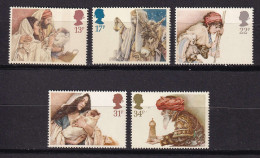 196 GRANDE BRETAGNE 1984 - Y&T 1163/67 - Noel Vierge Enfant Berger Offrande - Neuf ** (MNH) Sans Charniere - Neufs