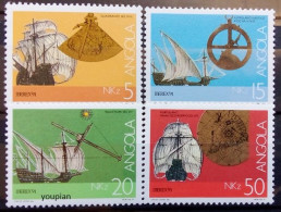 Angola 1991, Nautical Instruments, MNH Stamps Set - Angola