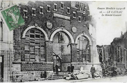 Le Cateau. La Facade Du Marché Couvert. - Le Cateau