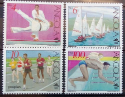 Angola 1991, Summer Olympic Games In Barcelona, MNH Stamps Set - Angola