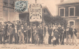 CHATEAU-REGNAULT (Ardennes) Près Bogny-sur-Meuse - Concours De Pêche Les Rats Du Port - Précurseur Voyagé 1905 (2 Scans) - Sonstige & Ohne Zuordnung