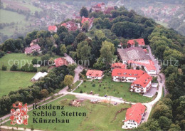 72227625 Kuenzelsau Residenz Schloss Stetten Fliegeraufnahme Kuenzelsau - Kuenzelsau