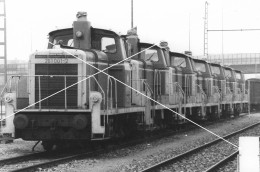 Orig. XXL Foto Deutsche Bundesbahn Lok Eisenbahn Diesel Lokomotive E-Lokomotive 261001-2 - Trains