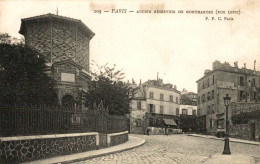 PARIS ANCIEN RESERVOIR DE MONTMARTRE RUE LEPIC - Distrito: 18