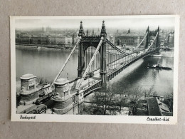 Magyarország Hungary - Budapest Elisabeth Bridge Brucke Pont Strassenbahn Tram Tramway - Ungarn