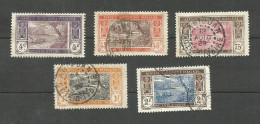 CÔTE D'IVOIRE N°43, 52, 54 à 56 Cote 5.15€ - Used Stamps