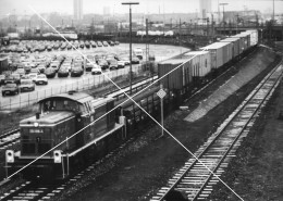 Orig. XXL Foto Deutsche Bundesbahn Lok Eisenbahn Diesel Lokomotive E-Lokomotive 291 016-4 HBF Frankfurt, Hanau ? - Treinen