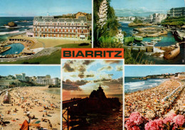 BIARRITZ - L'Hôtel Du Palais Et La Piscine - Biarritz