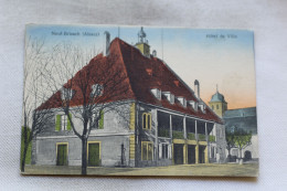 Cpa 1923, Neuf Brisach, Hôtel De Ville, Haut Rhin 68 - Neuf Brisach