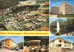 72227488 Reinhardshausen Luftaufnahme Sanatorium Wildetal Hahnberg Fontaene Kurk - Bad Wildungen