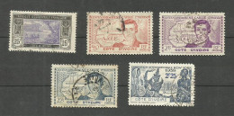 CÔTE D'IVOIRE N°65, 141 à 143, 145 Cote 5.50€ - Used Stamps