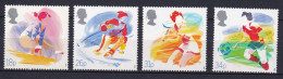 196 GRANDE BRETAGNE 1988 - Y&T 1307/10 - Sport Gymnastique Tennis Football - Neuf ** (MNH) Sans Charniere - Unused Stamps