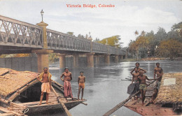 CPA CEYLON / VICTORIA BRIDGE / COLOMBO - Sri Lanka (Ceilán)