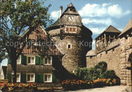 72227398 Burg Wupper Schloss Burg Batterieturm Mit Glockenturm Burg - Solingen