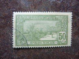 1905  La Grande Soufrière  50c    Y&T= 67   TBE - Usati