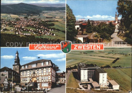 72227360 Bad Zwesten Total Teilansicht Rathaus  Bad Zwesten - Bad Zwesten