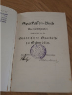 Altes Sparbuch Schmölln In Thüringen , 1927 - 1944 , Hilde Landenberger , Ida Pröhl In Schmölln , Sparkasse , Bank !! - Historische Dokumente