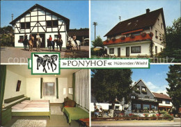72227307 Huebender Reiten Hotel Restaurant Ponyhof Zimmer Terrasse Wiehl - Wiehl
