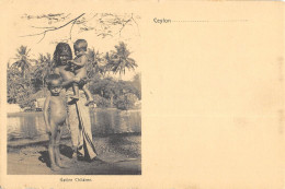 CPA CEYLON / NATIVE CHILDREN - Sri Lanka (Ceylon)