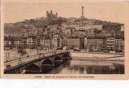 LYON ( 69 ) - Pont Du Change Et Coteau De Fourvière - Otros & Sin Clasificación