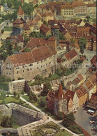 72227199 Nuernberg Burgblick Fliegeraufnahme Nuernberg - Nuernberg