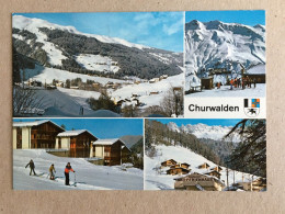 Switzerland Suisse Schweiz  - Churwalden Ski Skiers Hotel Pension Gasthof Pradaschier Alp Statz - Sonstige & Ohne Zuordnung