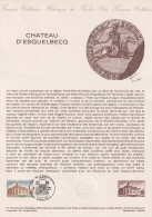 1978 FRANCE Document De La Poste Chateau D'esquelbecq N° 2000 - Postdokumente