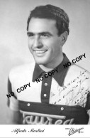 PHOTO CYCLISME REENFORCE GRAND QUALITÉ ( NO CARTE ) ALFREDO MARTINI TEAM TAUREA 1950 - Wielrennen