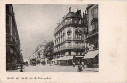 PARIS ( 75 ) - Hôtel De Berne ( Rue De Châteaudun ) - Cafés, Hôtels, Restaurants