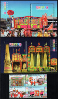 Hong Kong - 2024 - Cultural Heritage - Cheung Chau Jiao Festival - Mint Stamp Set + 2 Souvenir Sheets - Ungebraucht