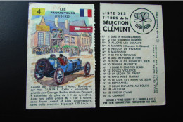 Chromo "Biscottes CLEMENT" - Série "Voitures Anciennes" - Andere & Zonder Classificatie