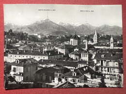 Cartolina - Biella - Panorama -  1950 Ca. - Biella