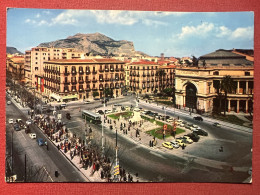 Cartolina - Palermo - Politeama Garibaldi - Via Libertà - 1970 Ca. - Palermo