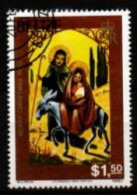 BELIZE   -     âne  Oblitéré.   Noël 1990 - Donkeys