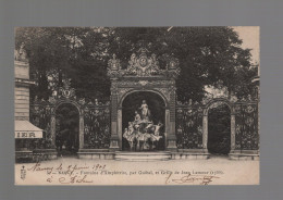 CPA - 54 - N°5 - Nancy - Fontaine D'Amphitrite, Par Guibal Et Grille De Jean Lamour - Circulée En 1903 - Nancy