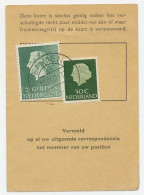 Em. Juliana Postbuskaartje Emmen 1961 - Zonder Classificatie
