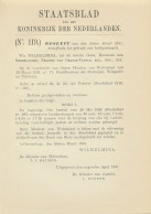 Staatsblad 1931 : Betr. Gebruik Luchtpostzegels Emissie 1929 - Cartas & Documentos