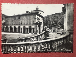 Cartolina - Il Museo Del Sacro Monte E Scorcio Del Piazzale - 1950 Ca. - Vercelli