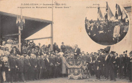 FLOING-SEDAN (Ardennes) - Inauguration Du Monument Des Braves Gens (1er Sept. 1870-1910) - Arrivée Du Général Brilloud - Otros & Sin Clasificación
