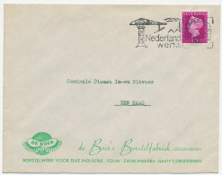 Firma Envelop Leeuwarden 1948 - Borstelfabriek - Sin Clasificación