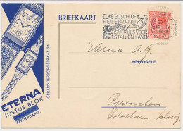 Firma Briefkaart Amsterdam 1938 Eterna - Horloges - Sin Clasificación