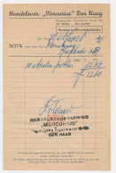 Plakzegel -.10 Den 19.. NOODUITGIFTE - Den Haag 1950 - Revenue Stamps