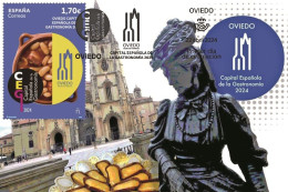 Spain 2024 - Oviedo, Capital Española De La Gastronomia 2024 Carte Maximum - Maximum Cards