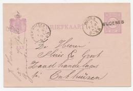 Naamstempel Wijdenes 1891 - Lettres & Documents