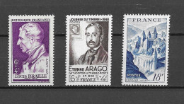 N° 793/794/805  NEUF** - Unused Stamps
