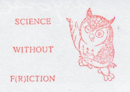 Meter Top Cut Netherlands 1995 Bird - Owl - Science Without F(r)iction - Sonstige & Ohne Zuordnung